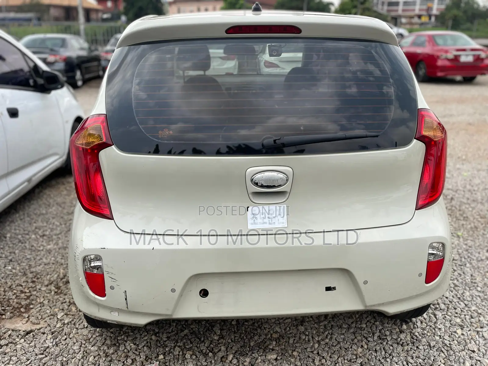 Kia Morning 2014 Off white