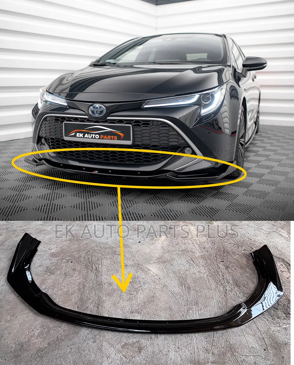 Toyota Corolla Front Bumper Spoiler 2017 2018 2019