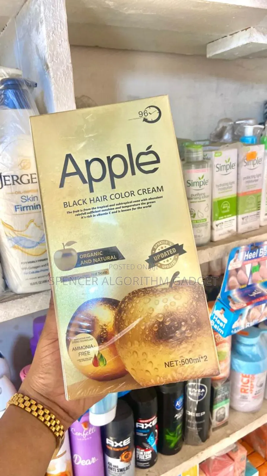 Gold Apple Hair Dye Cream Color Queen Hair Dye Cream