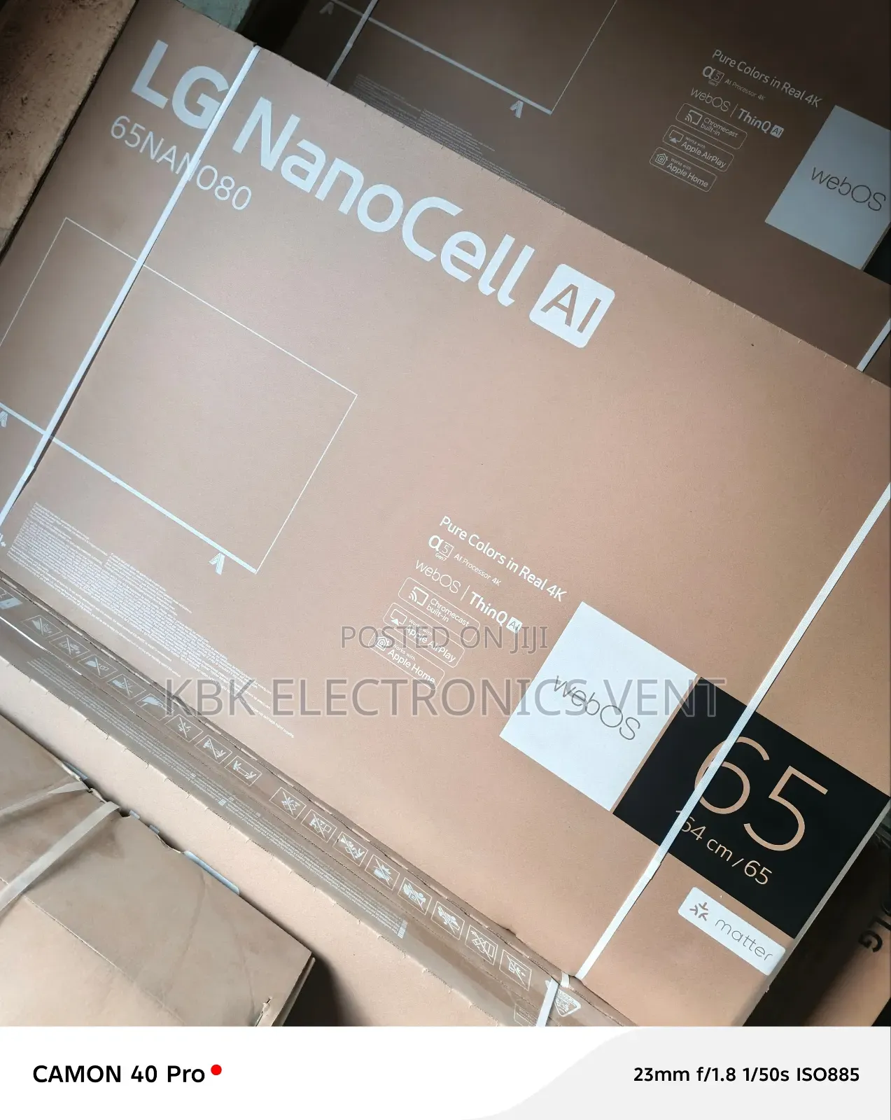 Lg 65nanocell( 65nano81t)Smart Satellite Digital Led Tv