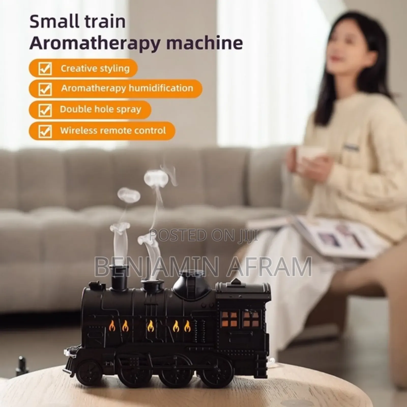 Colorful Train Humidifier