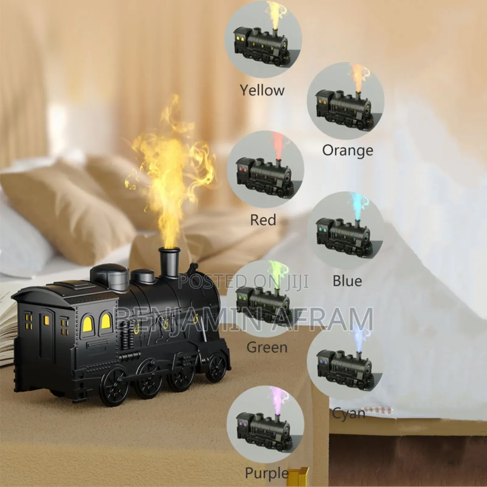 Colorful Train Humidifier