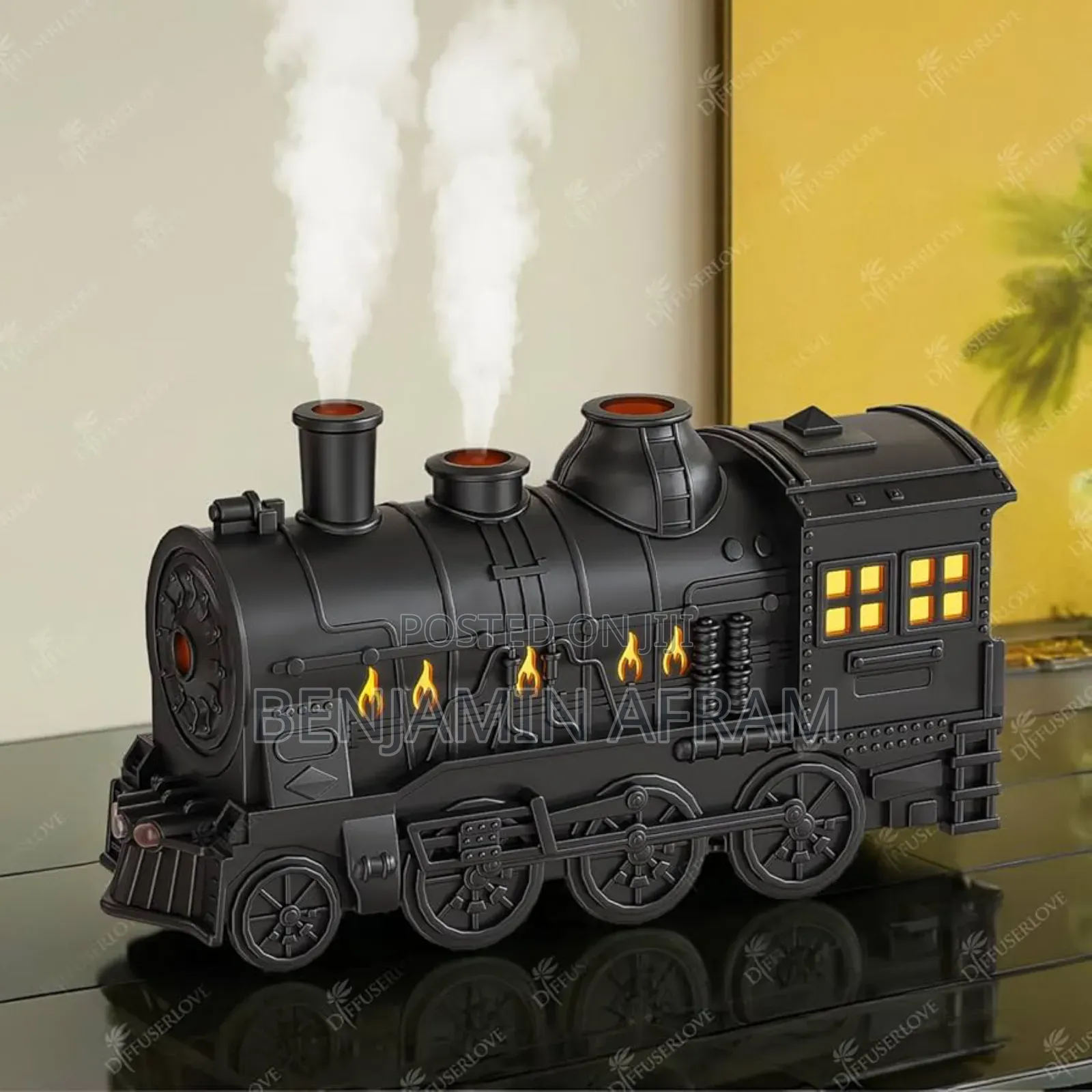 Colorful Train Humidifier