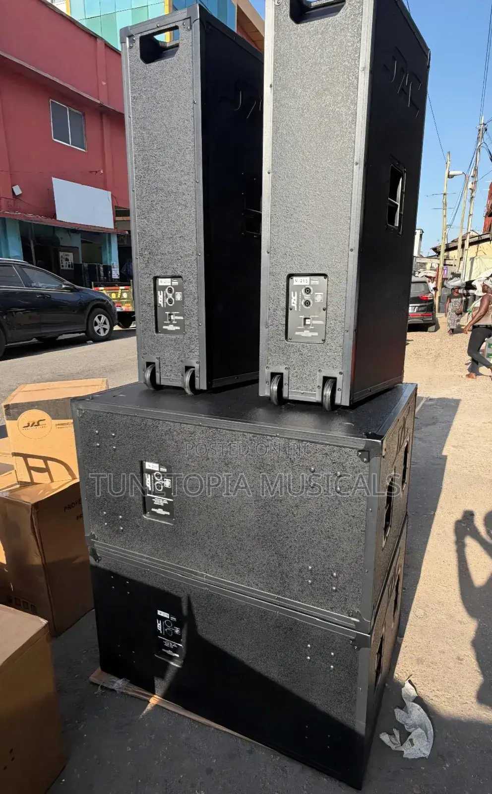 Jac Full Range and Jac Double Bass Speakers