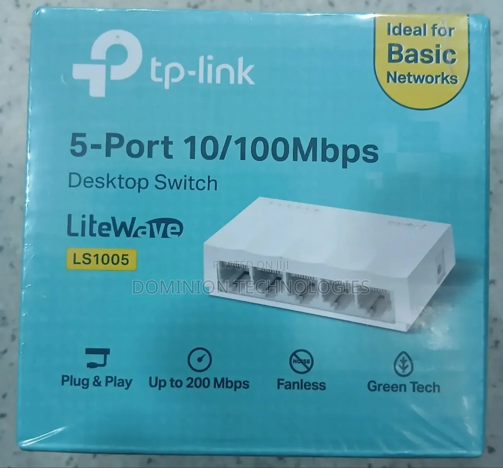 Tp-Link 5-Port 100/100mbps Desktop Switch