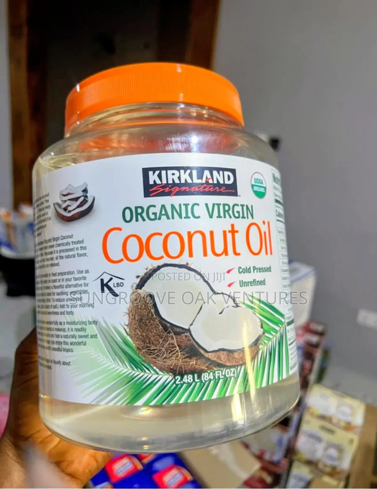 Kirkland Organic Coconut Oil