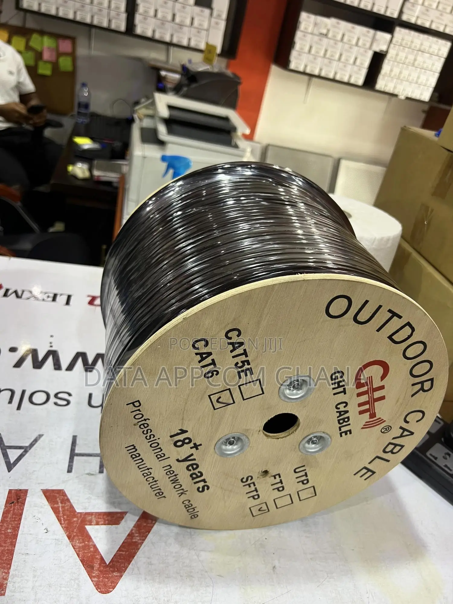 Outdoor SFTP Cat6 Cable 305m