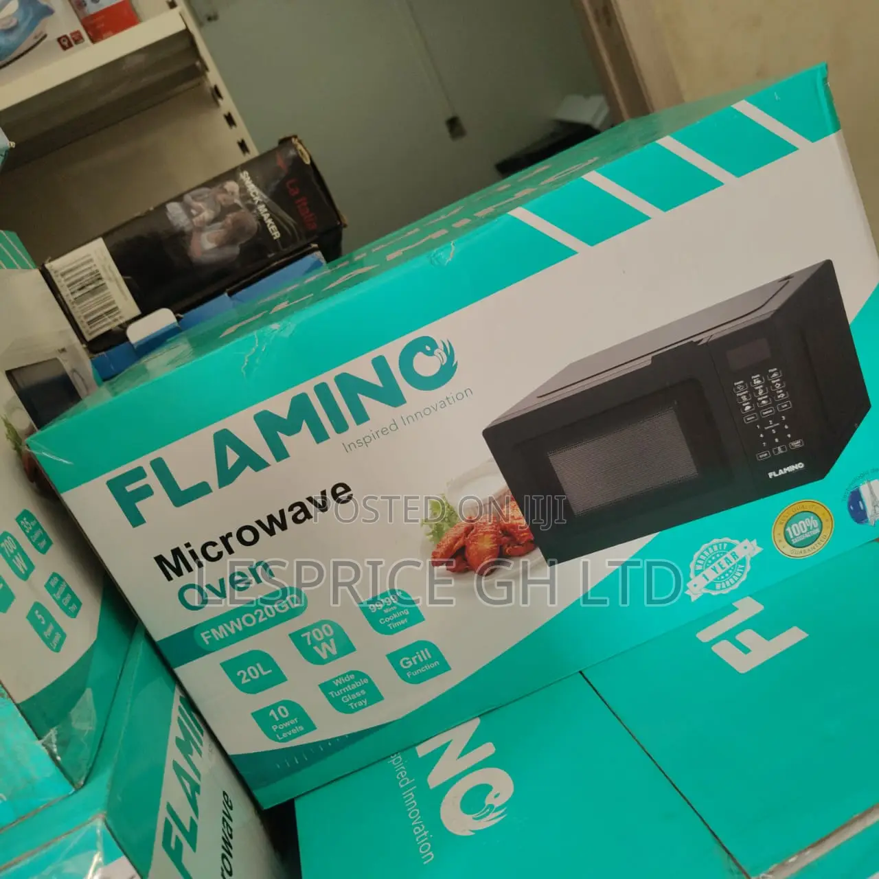 Cook Smart With Flamino 20l Microwave and Grill Oven