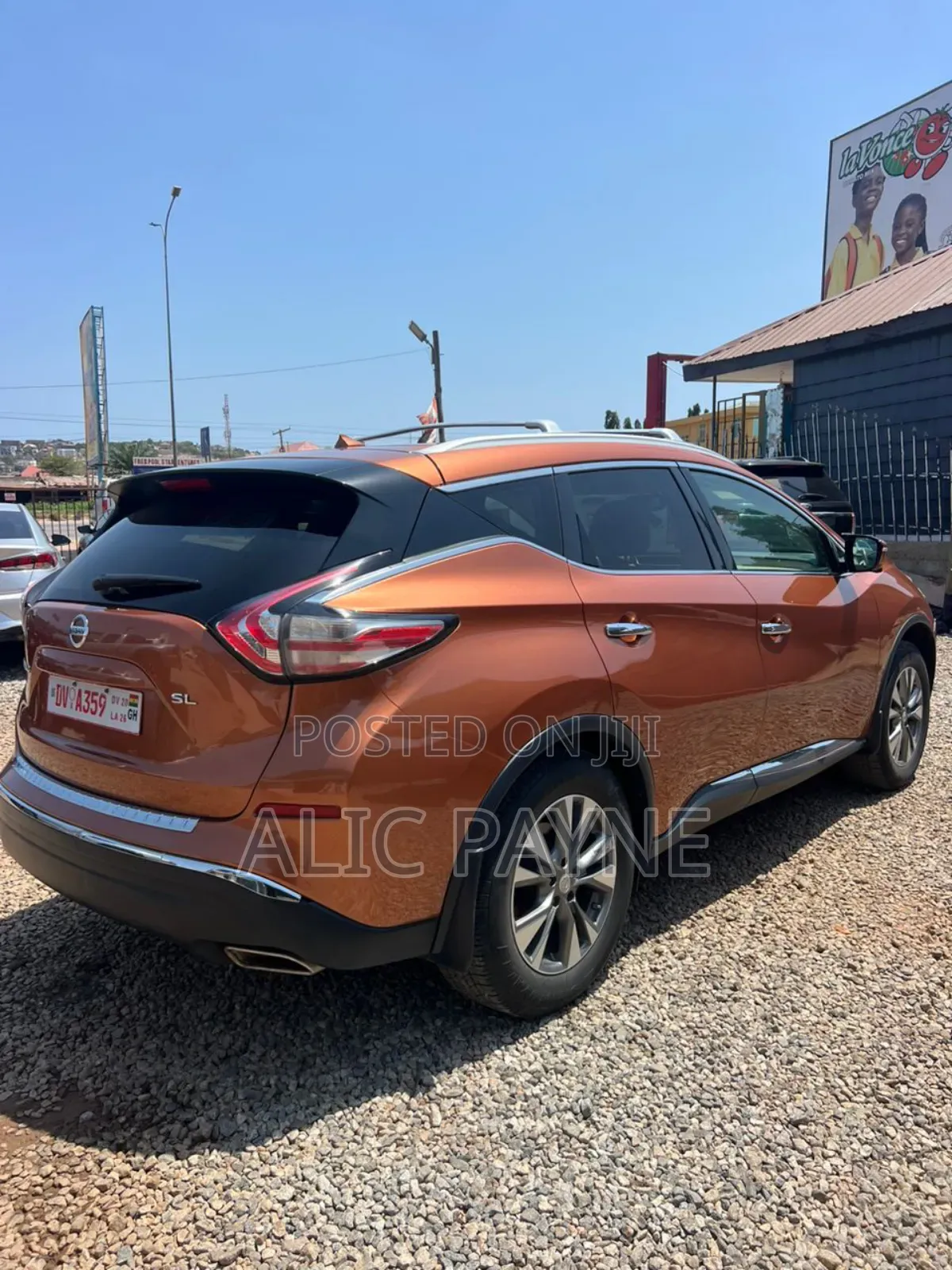 Nissan Murano SL AWD 2016 Orange