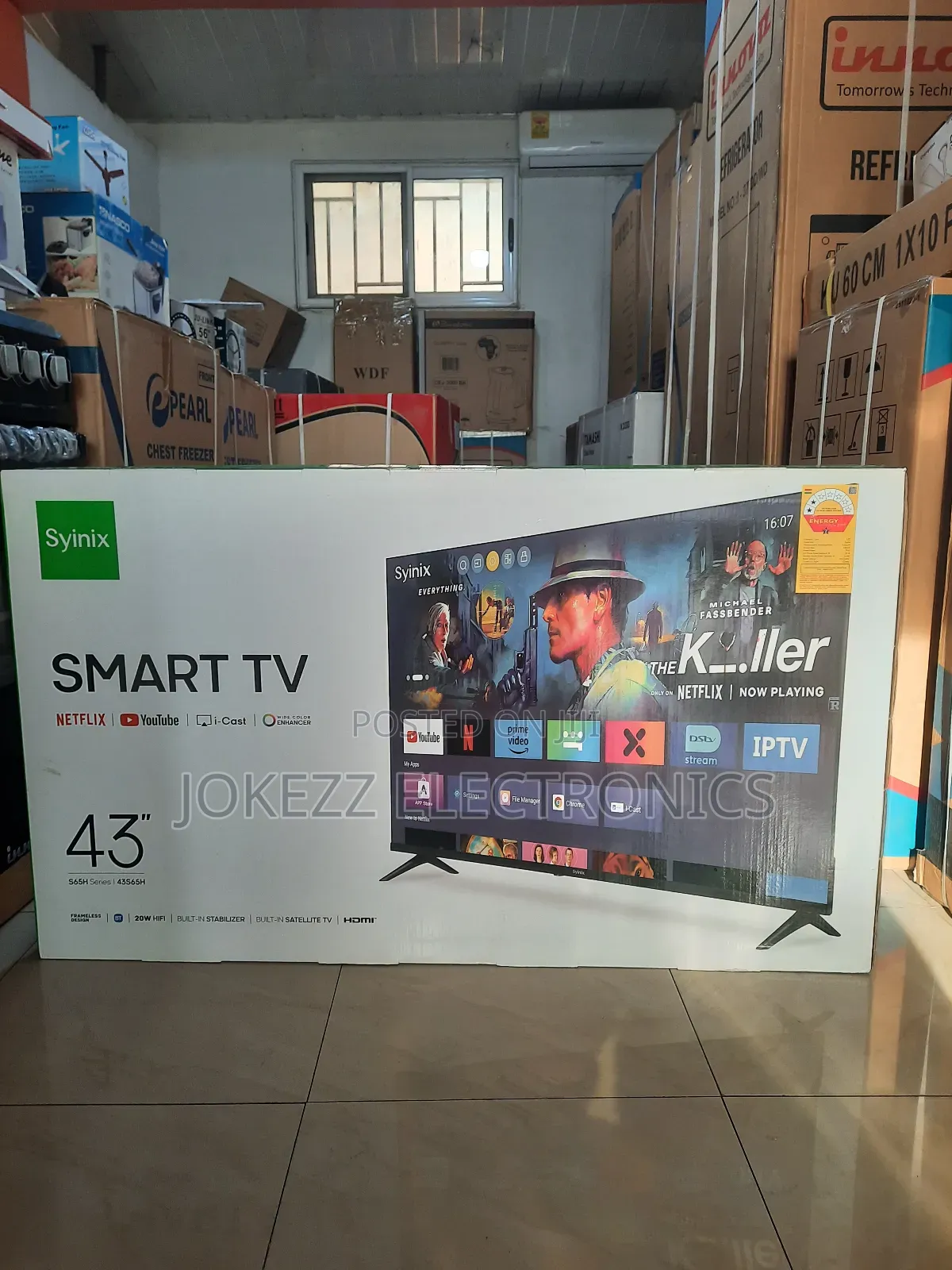 Syinix 43" Smart Tv