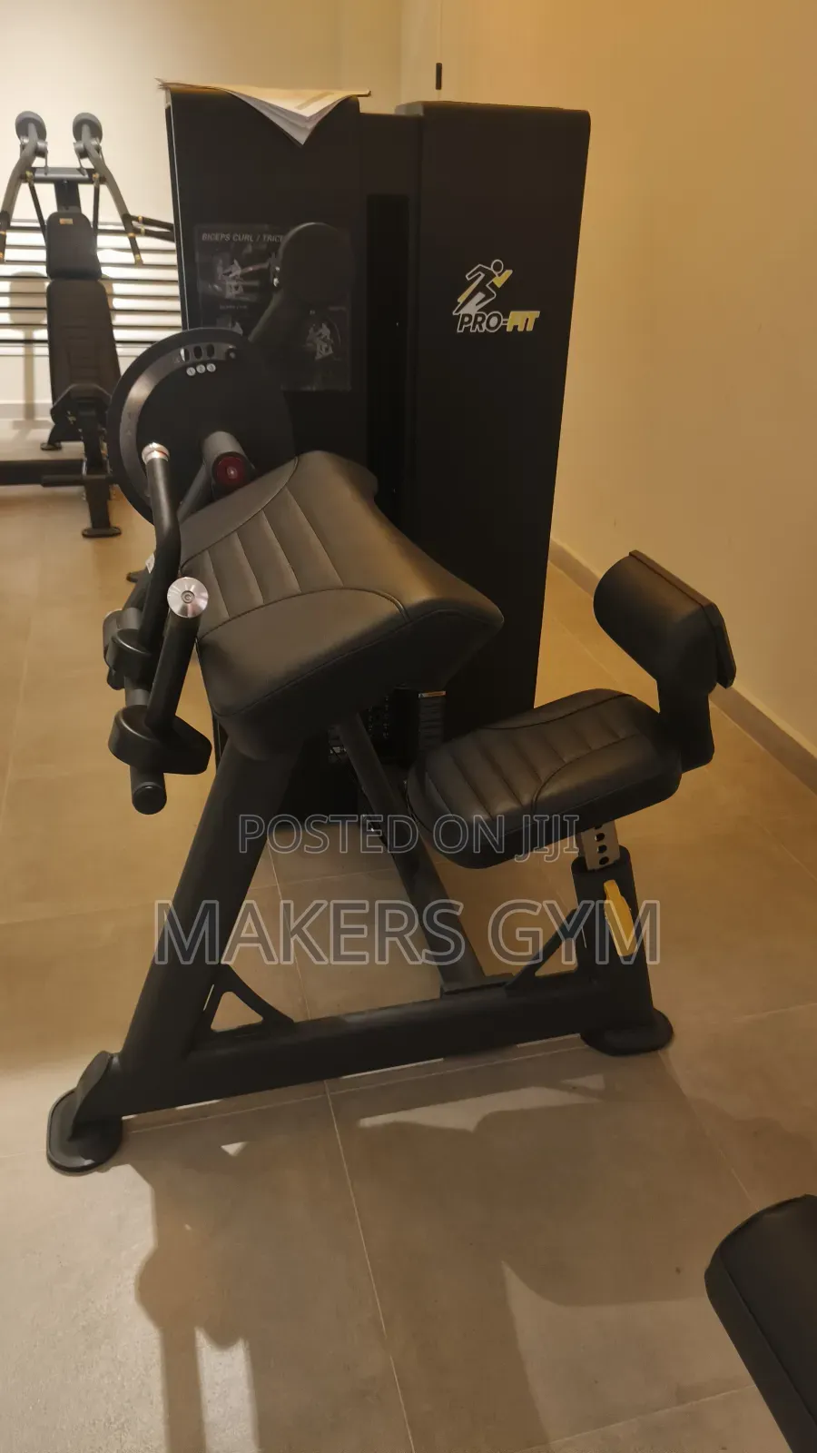Triceps/Biceps Curl Machine (Commercial)