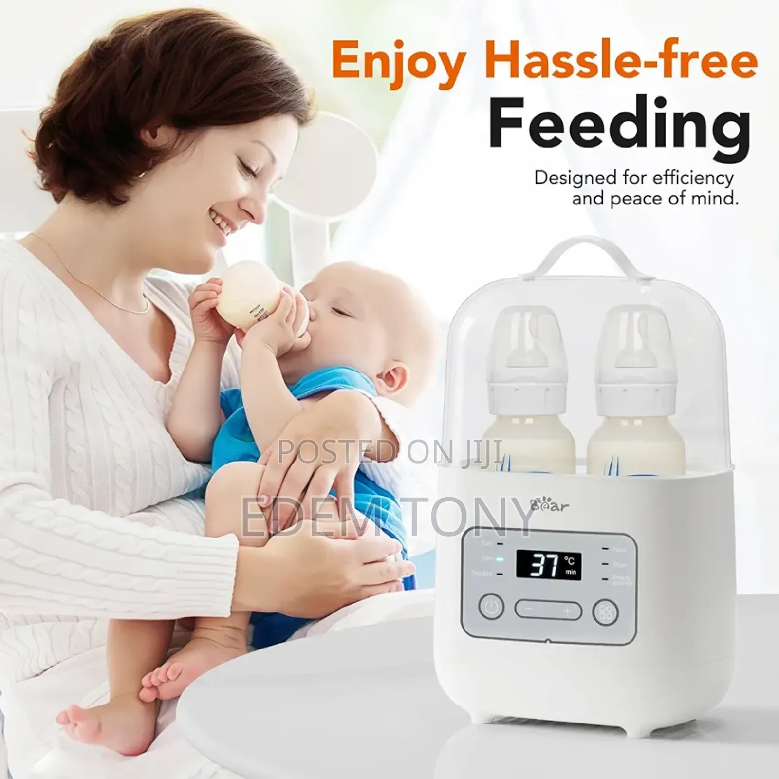 Bear Double Bottle Warmer and Sterilizer