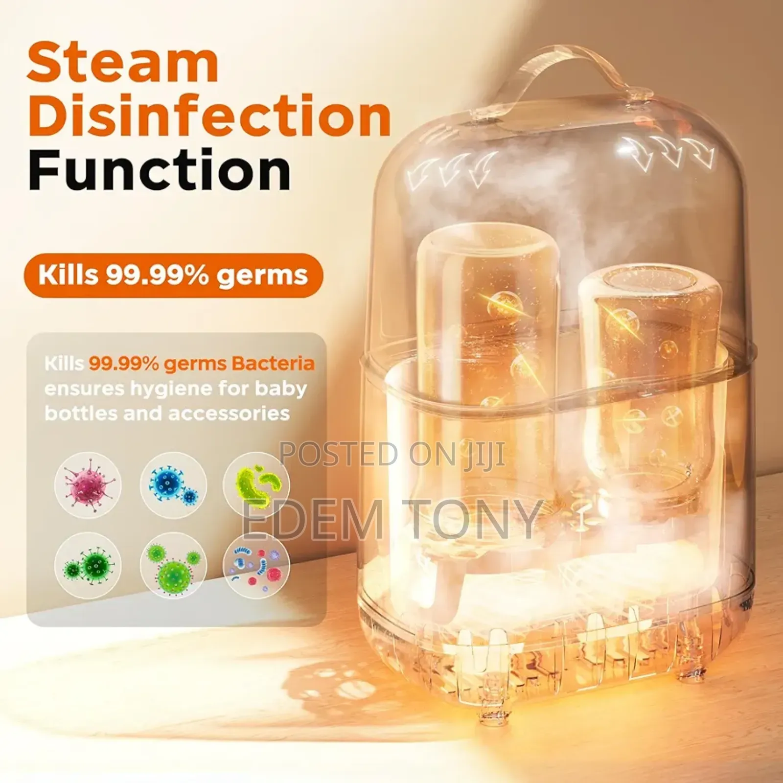 Bear Double Bottle Warmer and Sterilizer