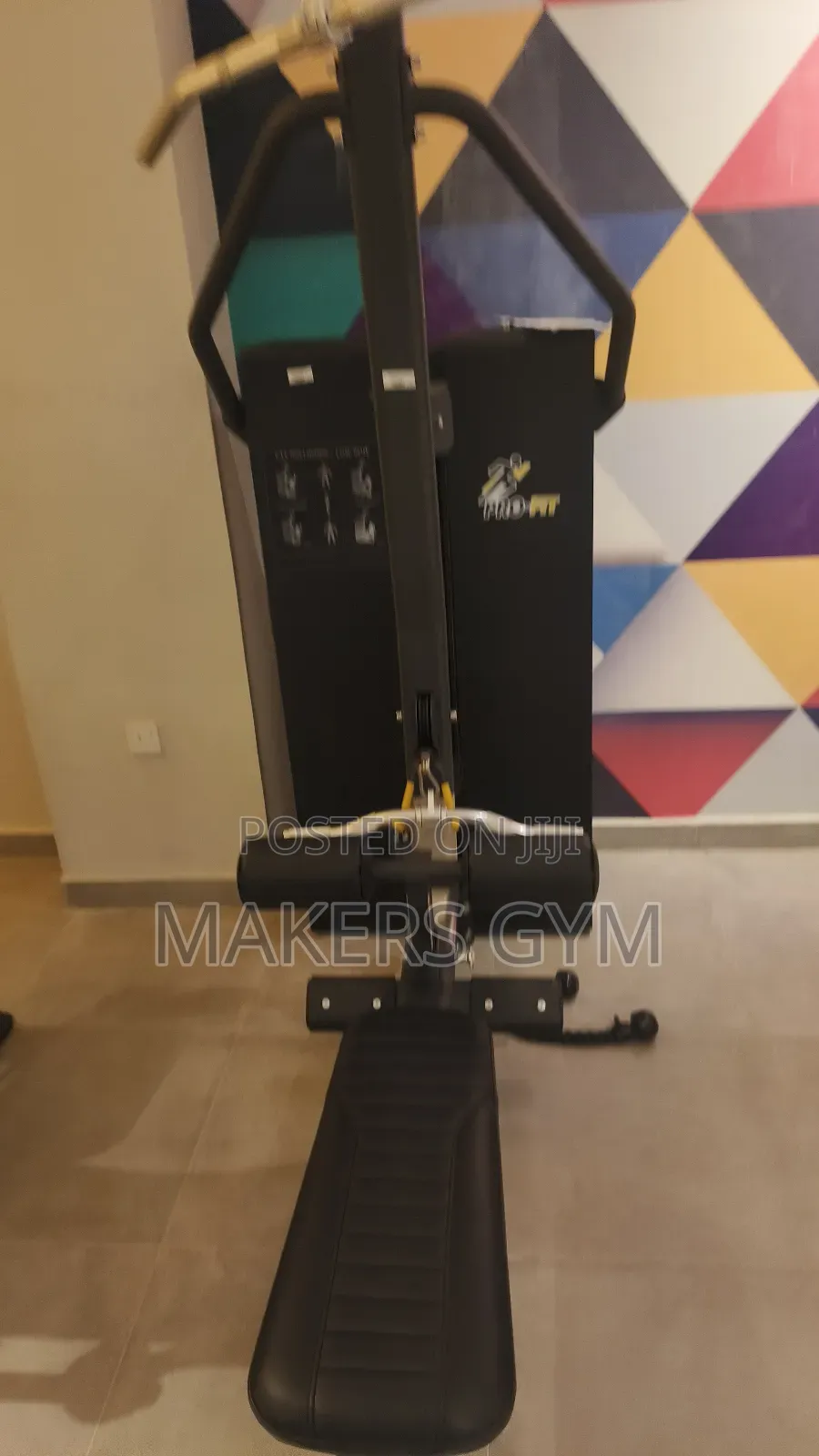 Lat Pulldown and Seated Row Machine (Heavy -Duty)