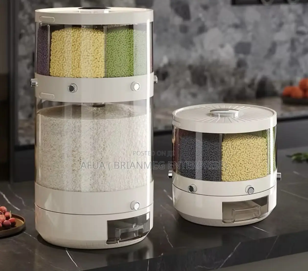 Dual Bucket Grain Dispenser ( Rice Bucket )