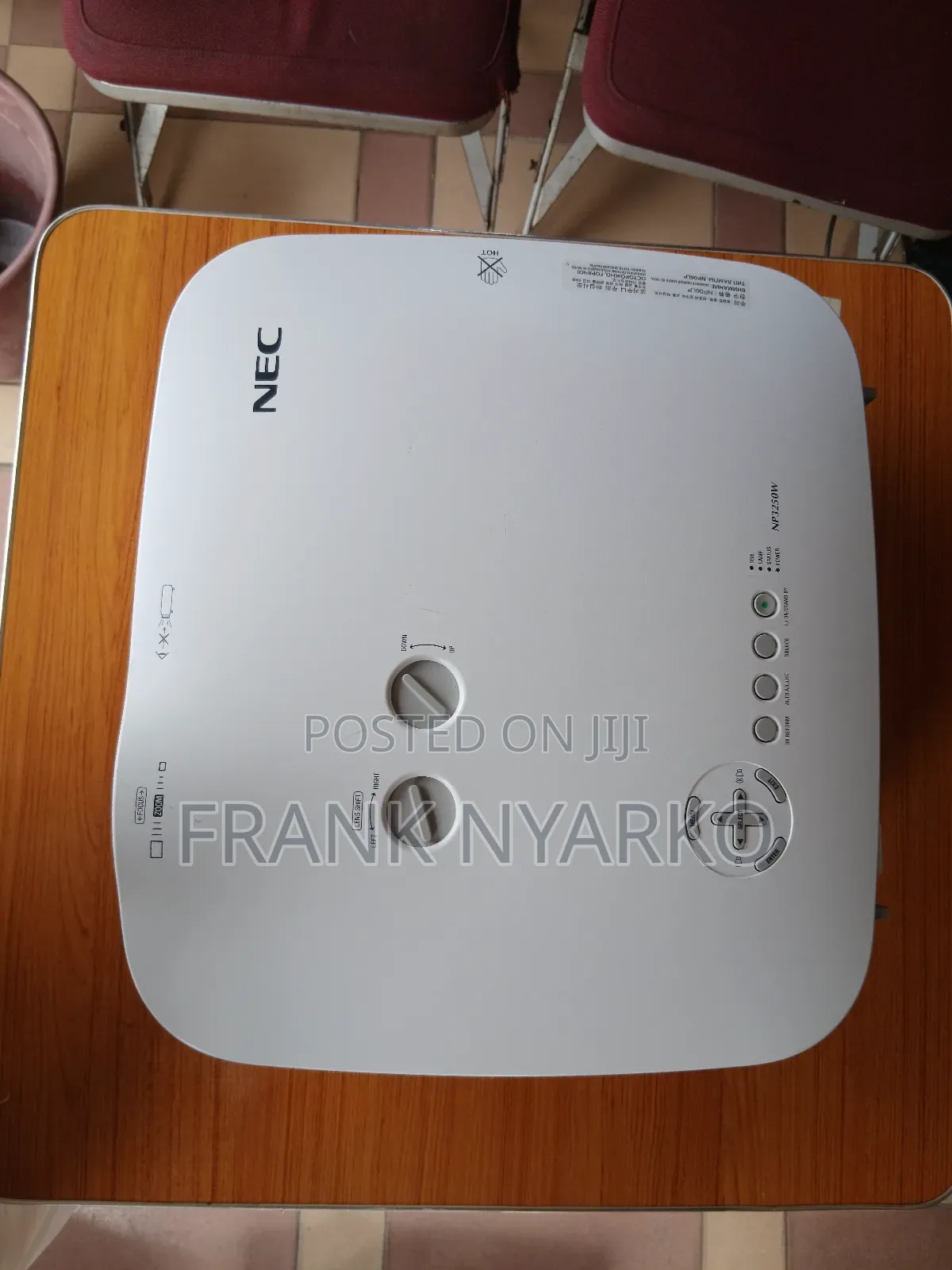 Nec Np3250w 3lcd Professional Projector