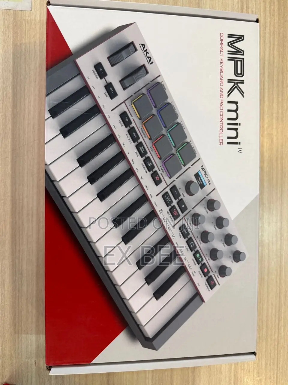 Akai MPK Mini Mk4 25-Key Midi Controller (Gray)*Latest*