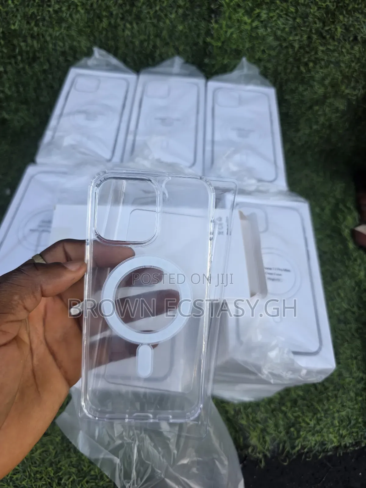 iPhone 12/12pro/12pro Max/13pro/13 Pro Max Transparent Magsafe Case