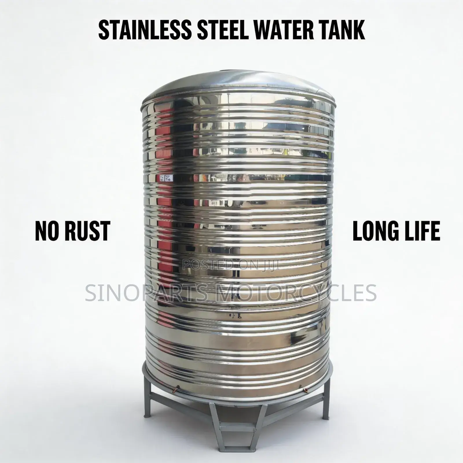 2500l 304stainless Steel Tank Food Grade Durable No Rust Custom