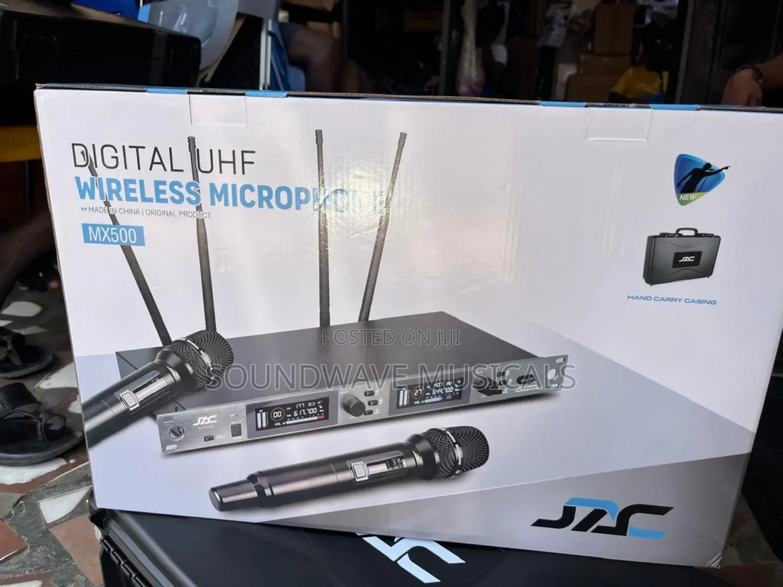 Jac Mx500 2in1 Professional Cordless Microphone