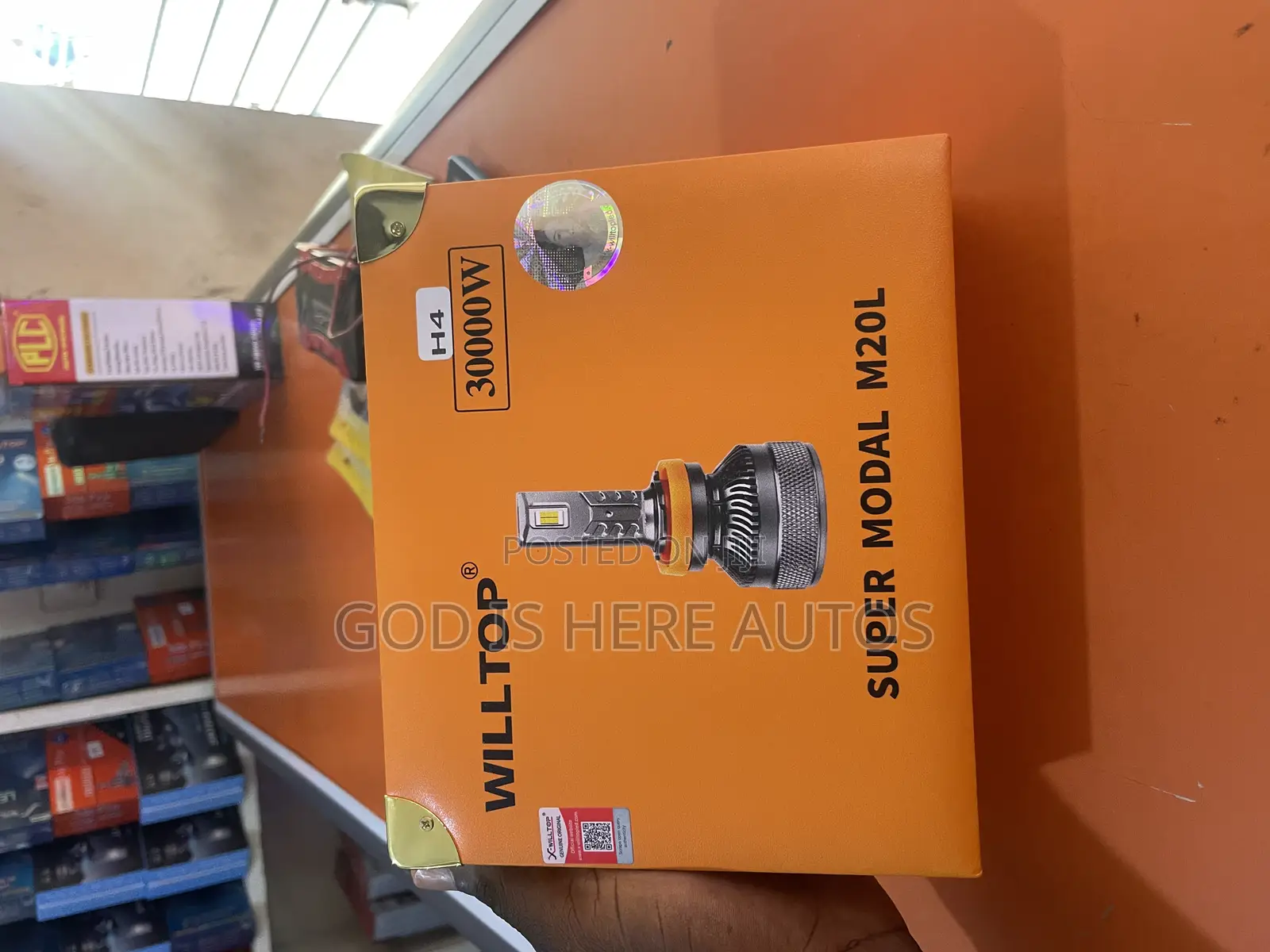 30,000 Watts M20 Led Bulb for All Cars