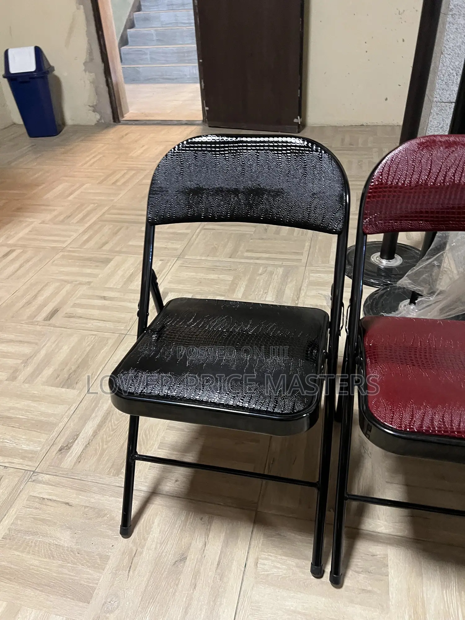 Foldable Leather Church/ Office / Conference Chairs