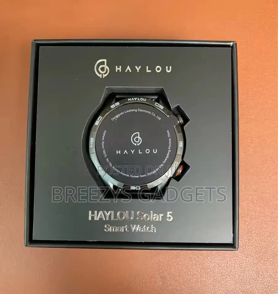 Haylou Solar 5 Voice Calling Smartwatch 1.58'' Amoled Display 60hz
