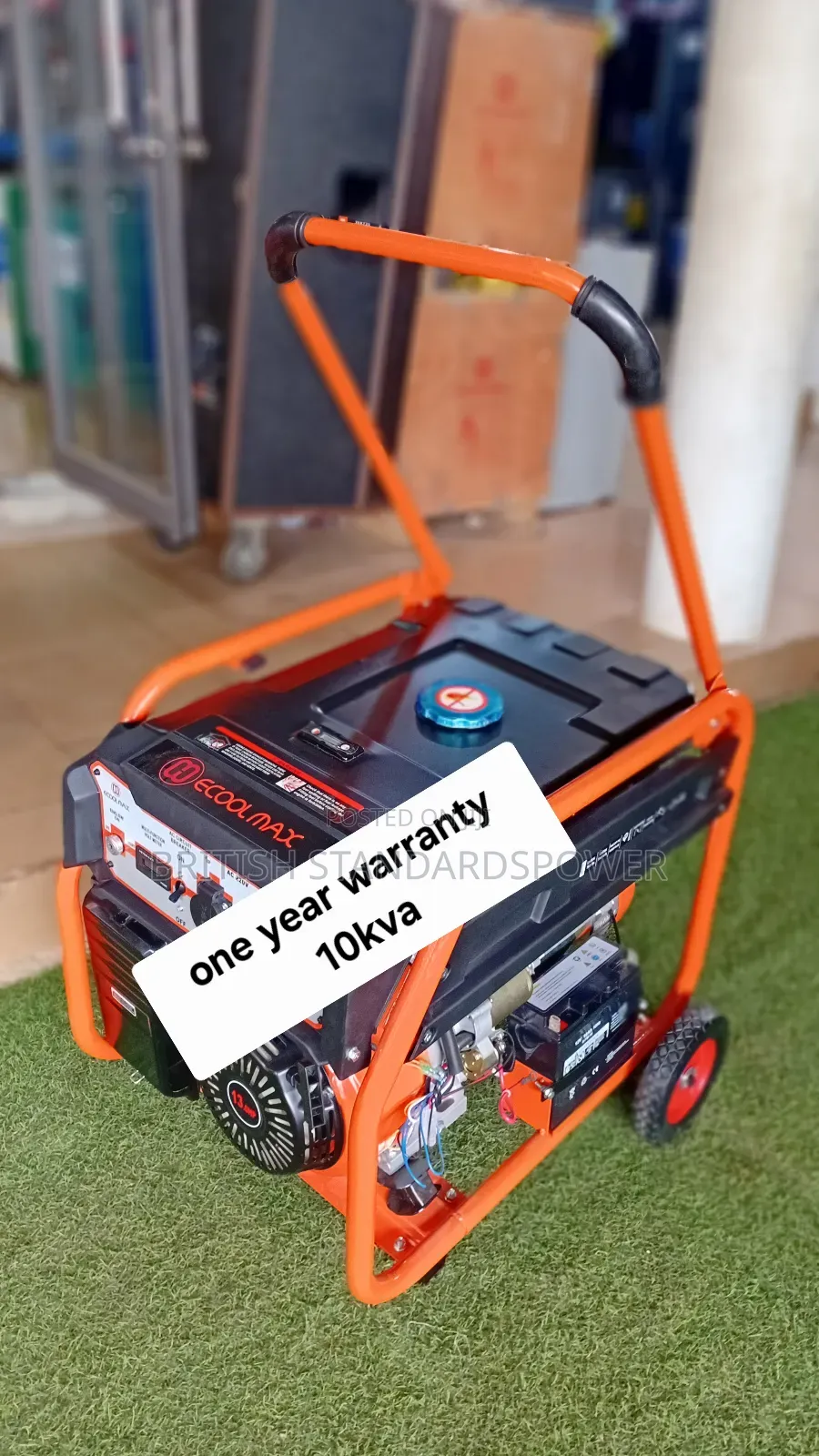 High Output Gasoline 10kva Generator