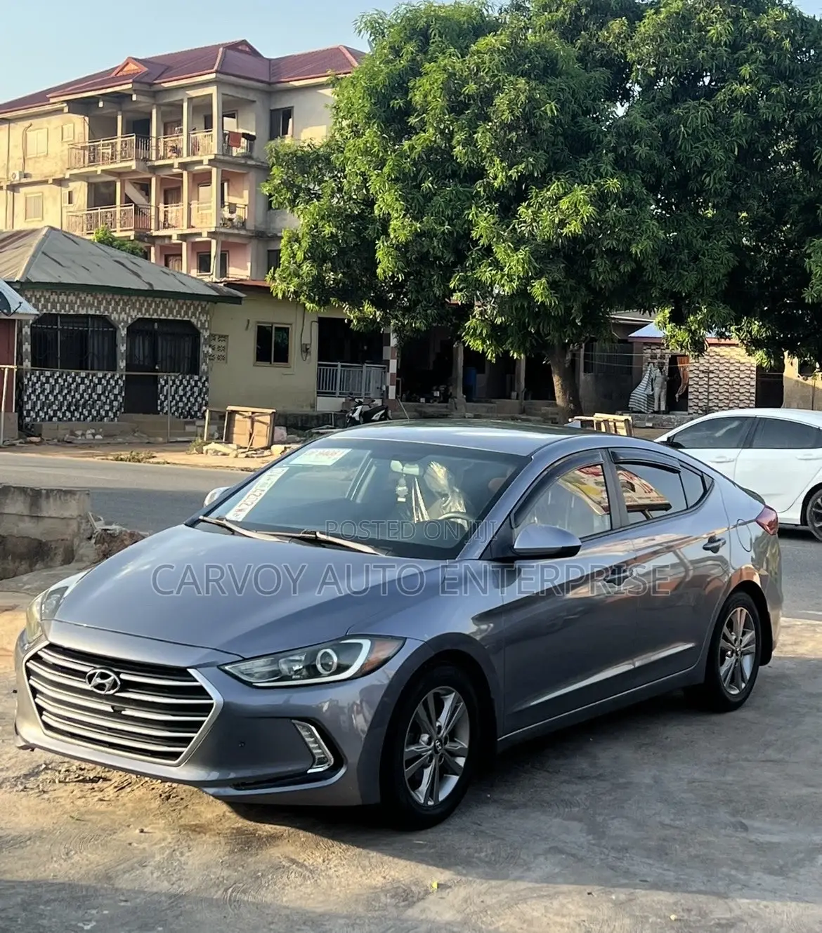 Hyundai Elantra ECO Sedan FWD (1.4L 4cyl 7A) 2017 Gray