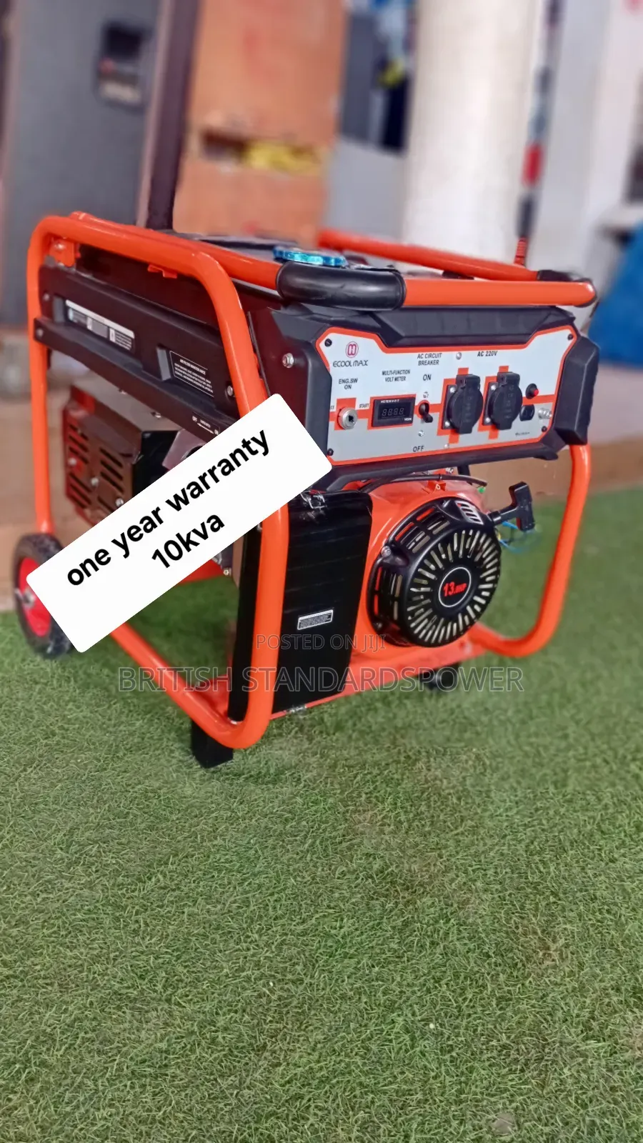 Ecoolmax Japan Made 10kva Petrol Generator