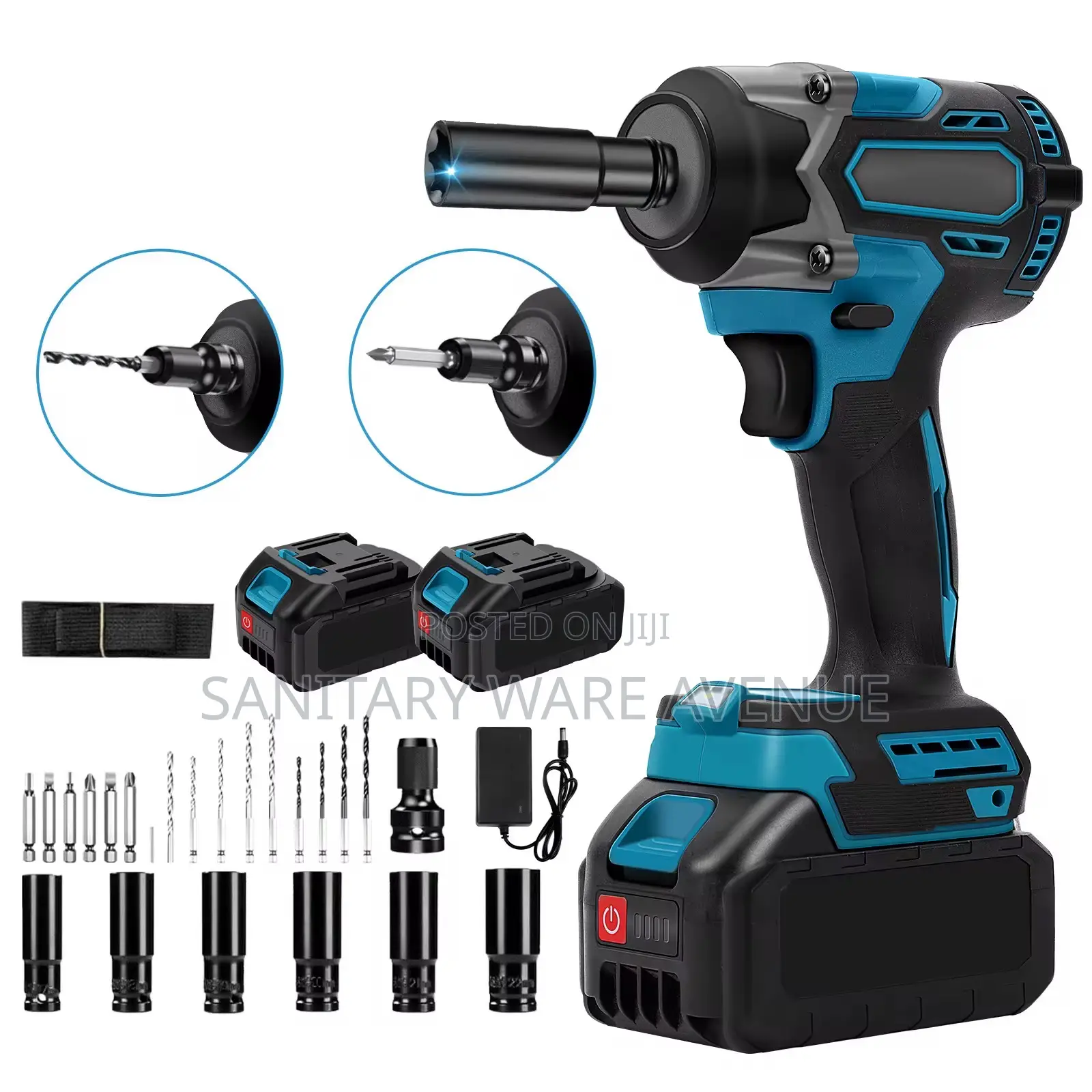 Mechanic Tools _ Cordless Wrench _ 350n Electric Drill