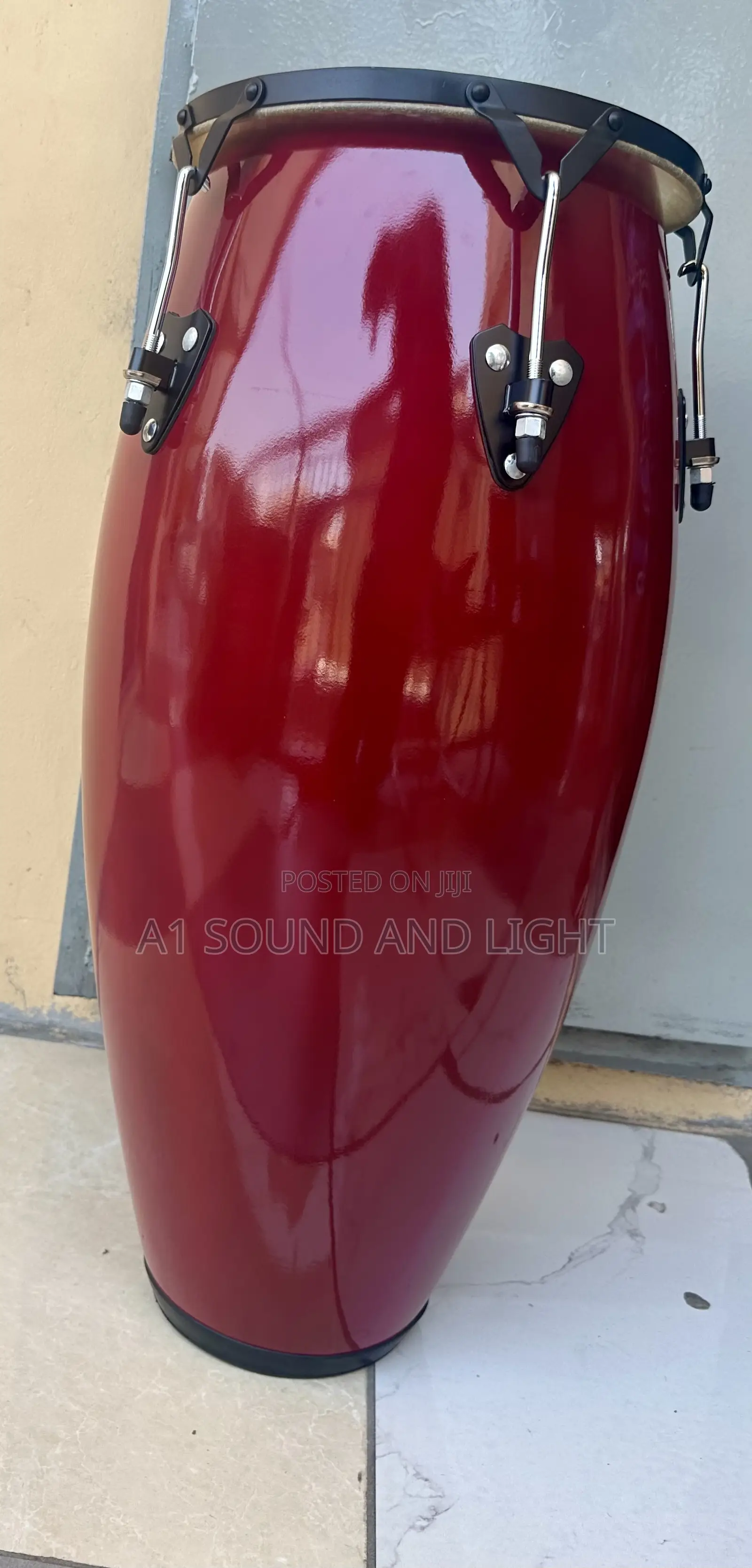 10 Inches Foreign Conga- Red