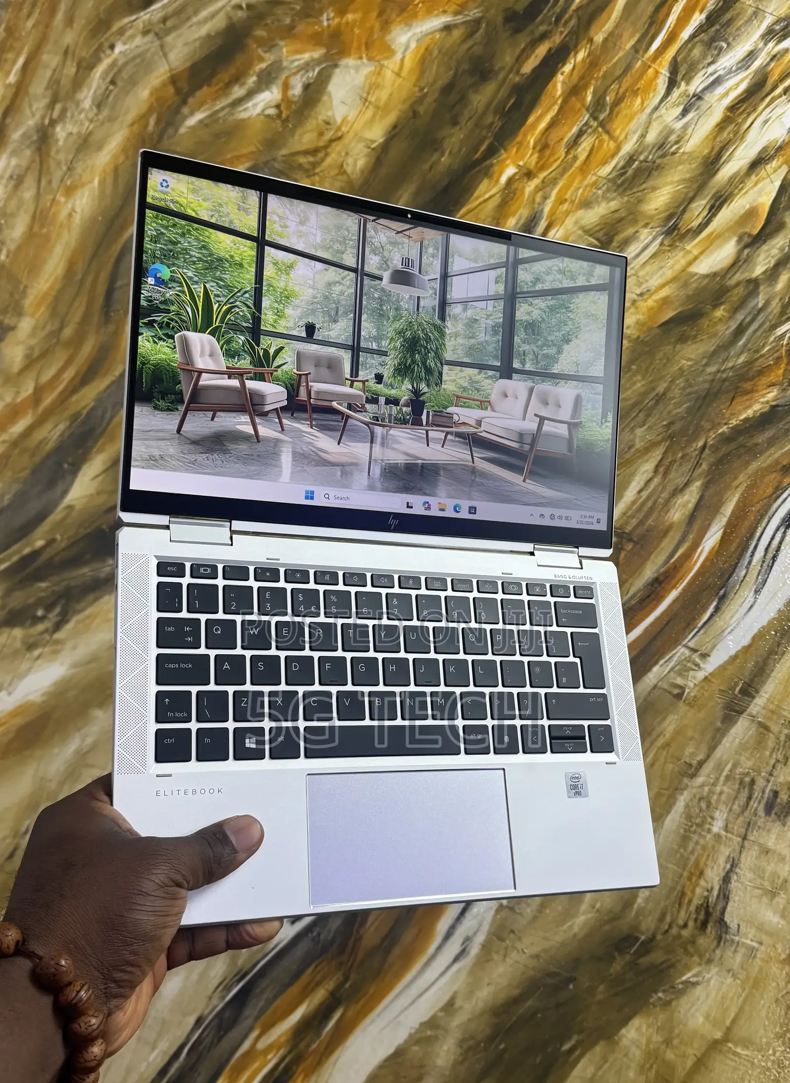 Laptop HP EliteBook x360 1030 G7 16GB Intel Core i7 SSD 512GB