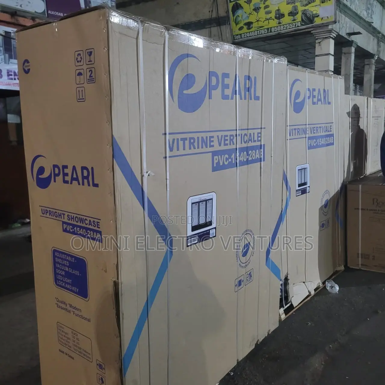 750 Liters Pearl 3 Doors Display Refrigerator