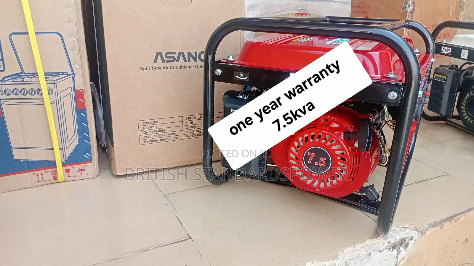 Japan Made 7.5kva Petrol Generator