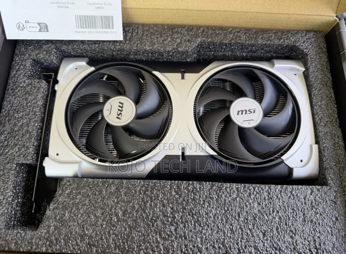 Msi Geforce RTX 5060 Ti 8g Ventus 2x Oc Plus Graphics Card Gddr7