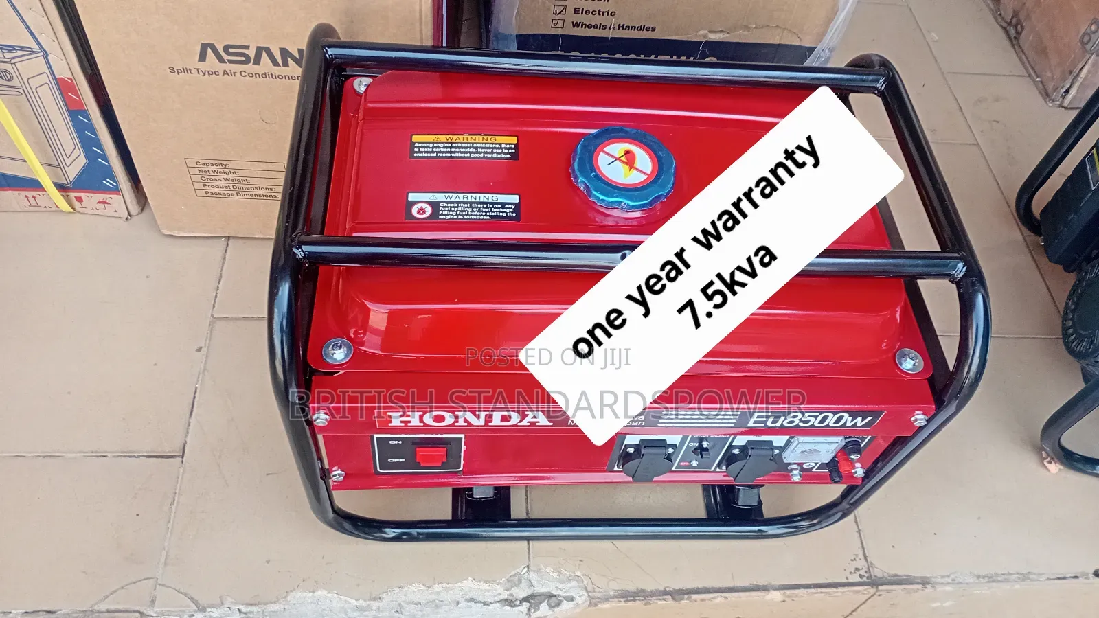 Pickup Available 7.5kva Petrol Generator