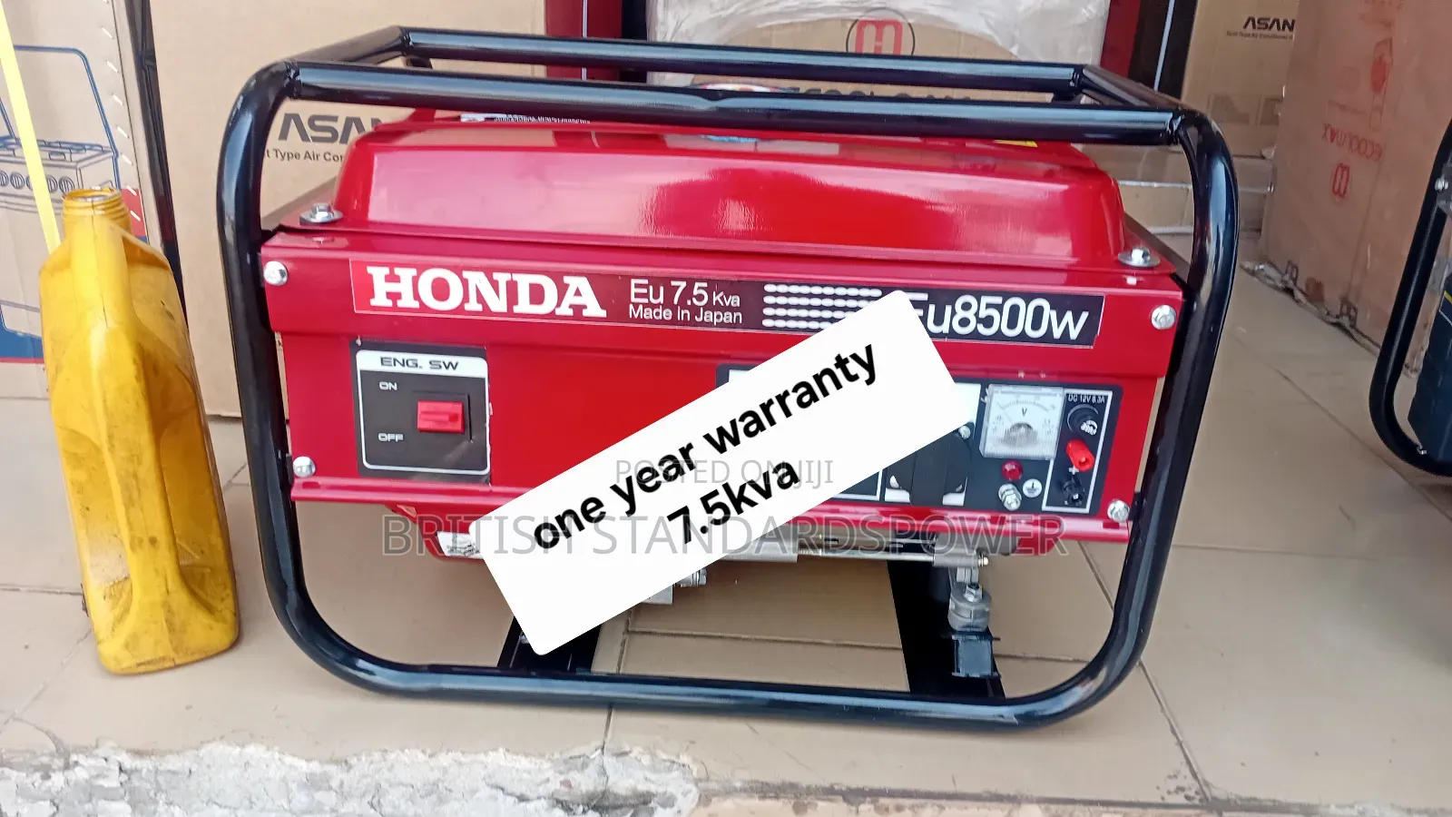 Reliable Power 7.5kva Petrol Generator