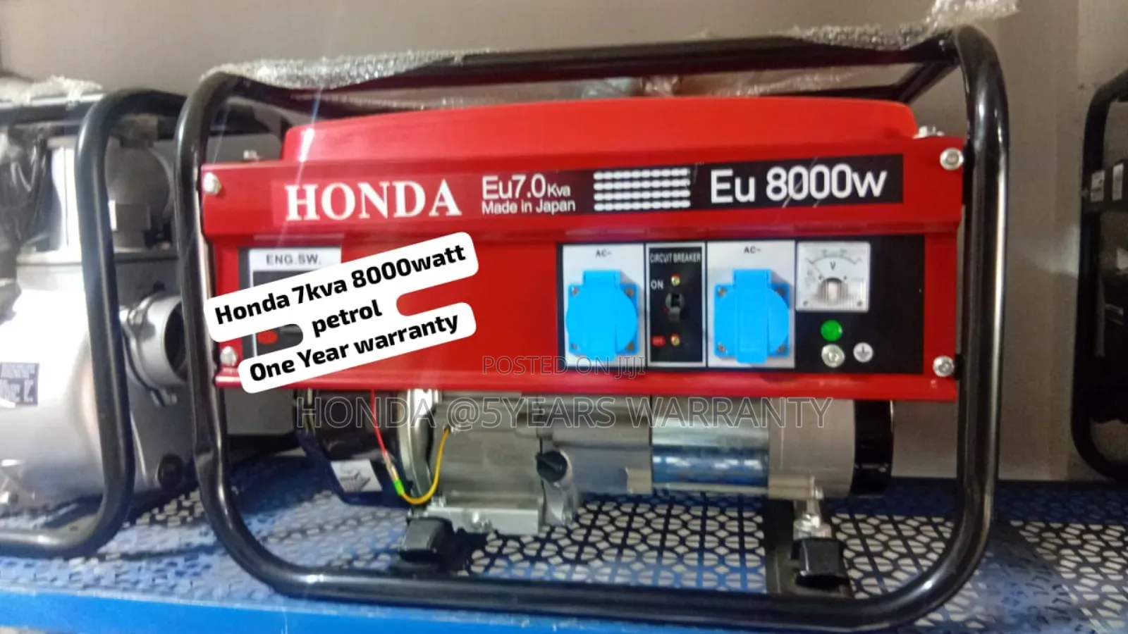7kva Honda Petrol 8000wat Generator