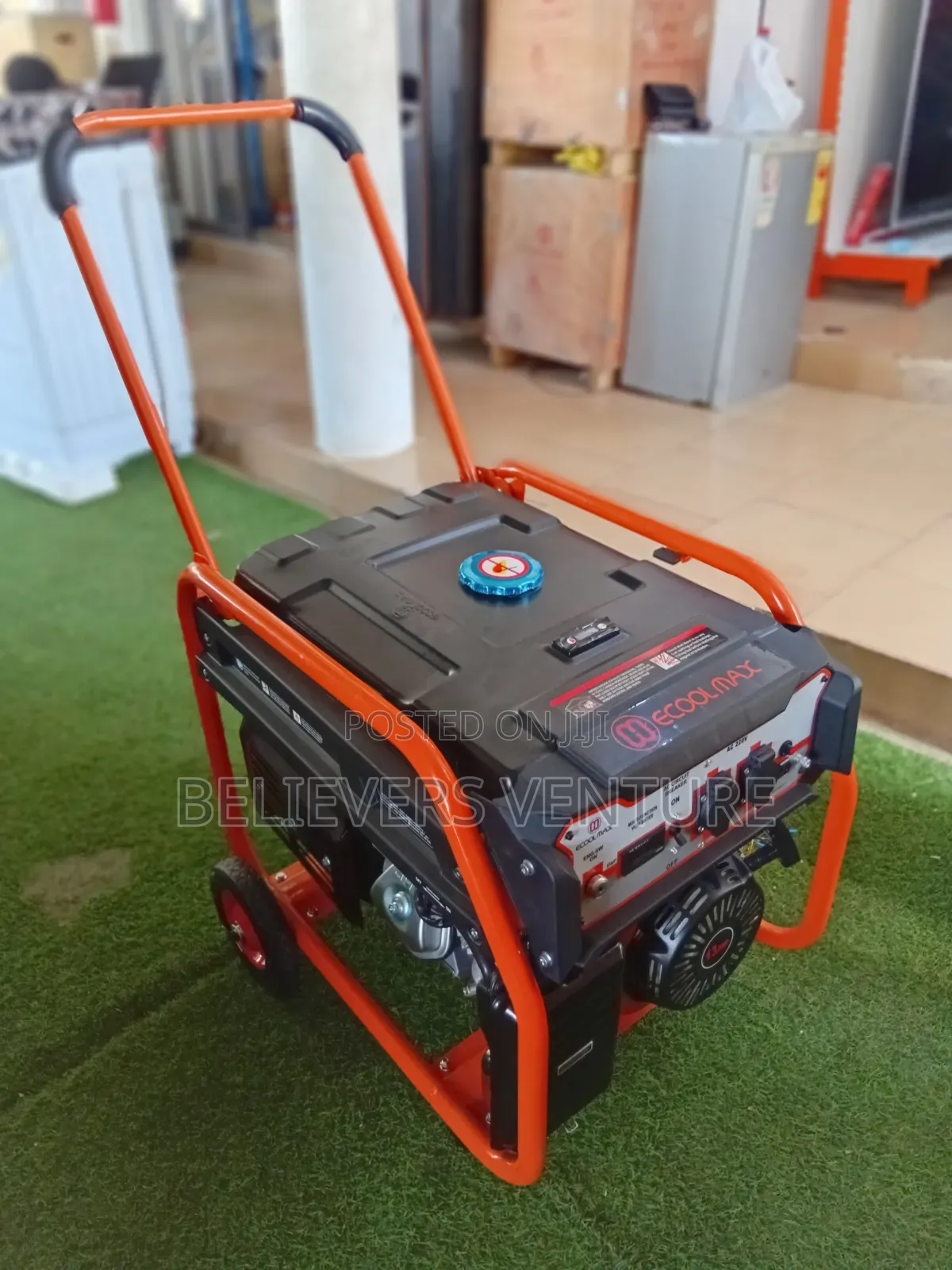 13.0hp Inverter Generator Ecoolmax 10kva Wheels and Handles