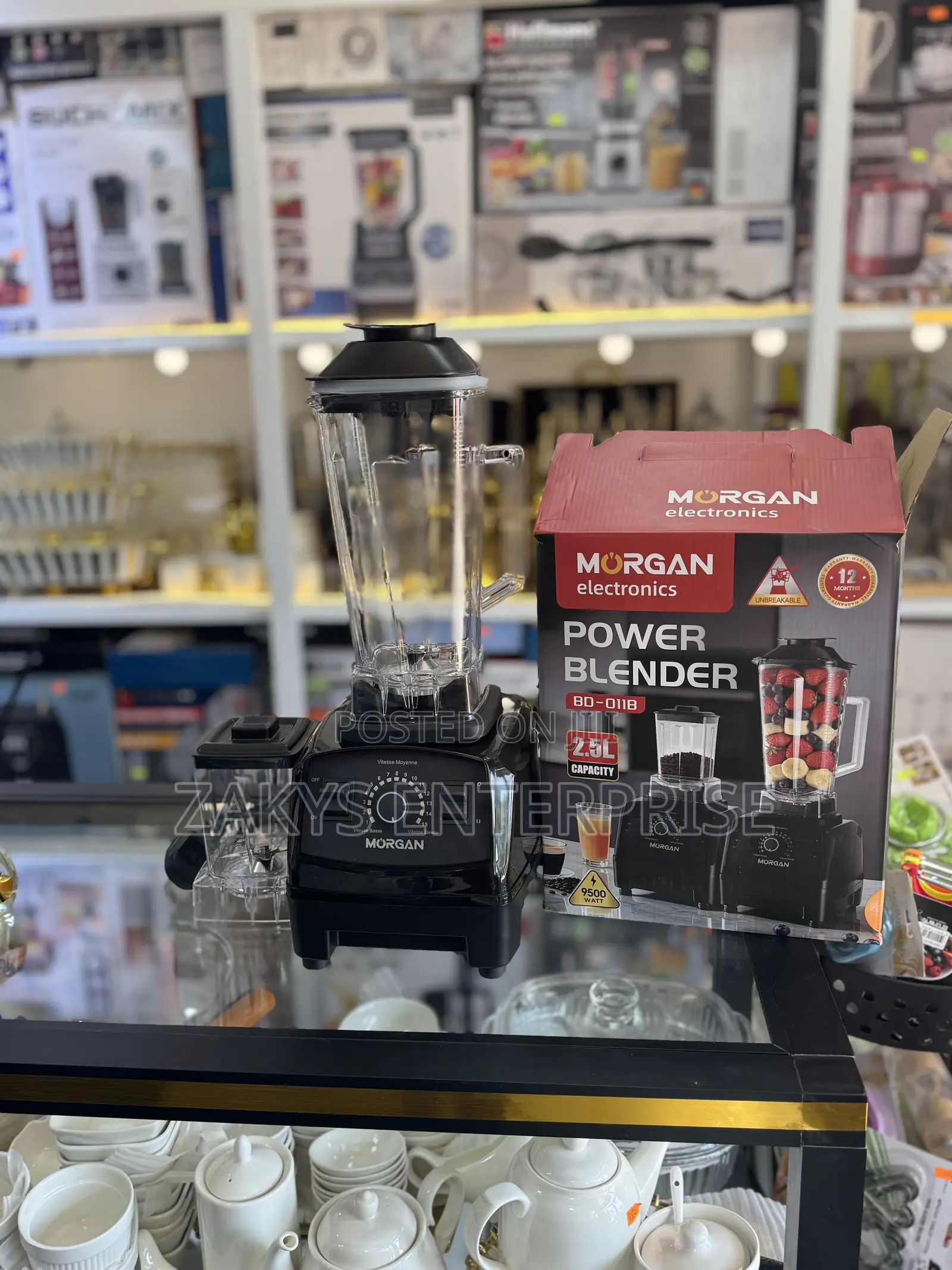 Morgan Commercial Blender 2in1