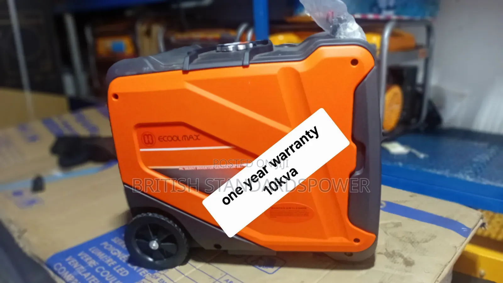 Ultra Quiet 10kva Inverter Petrol Generator