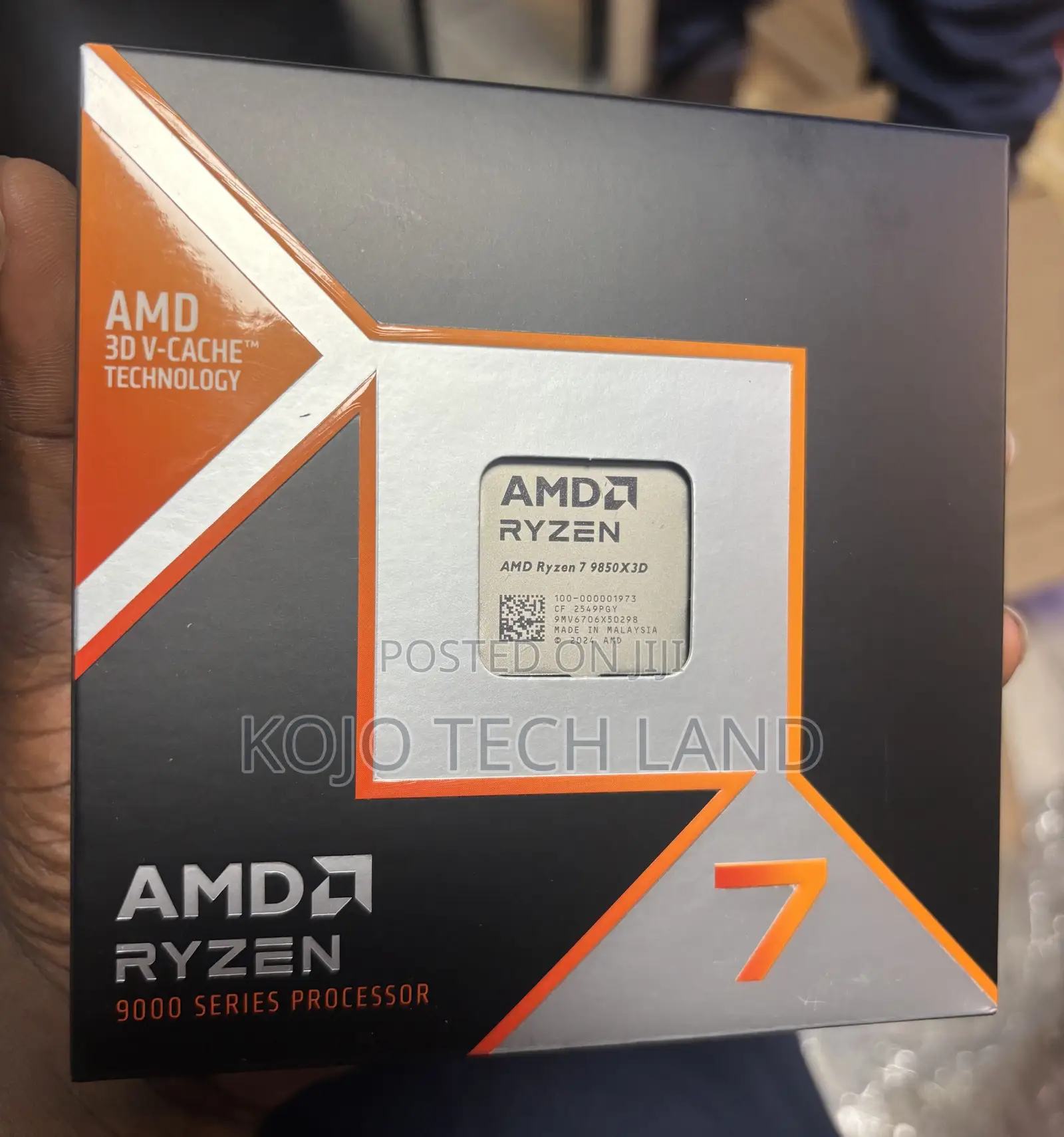Amd Ryzen 7 9850x3d Desktop Processor