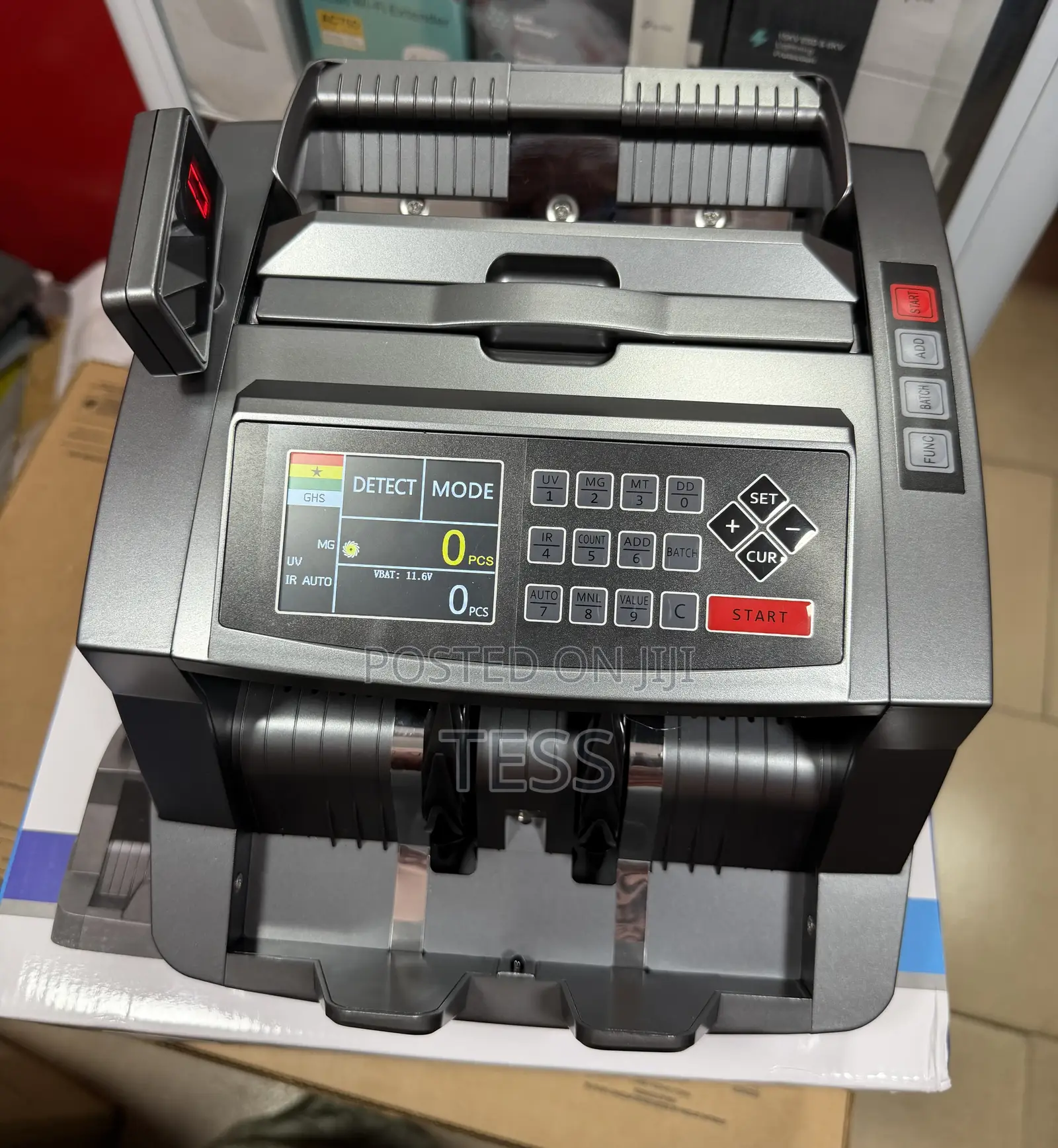 Mix Value Money Counting Machine With Backup Battery