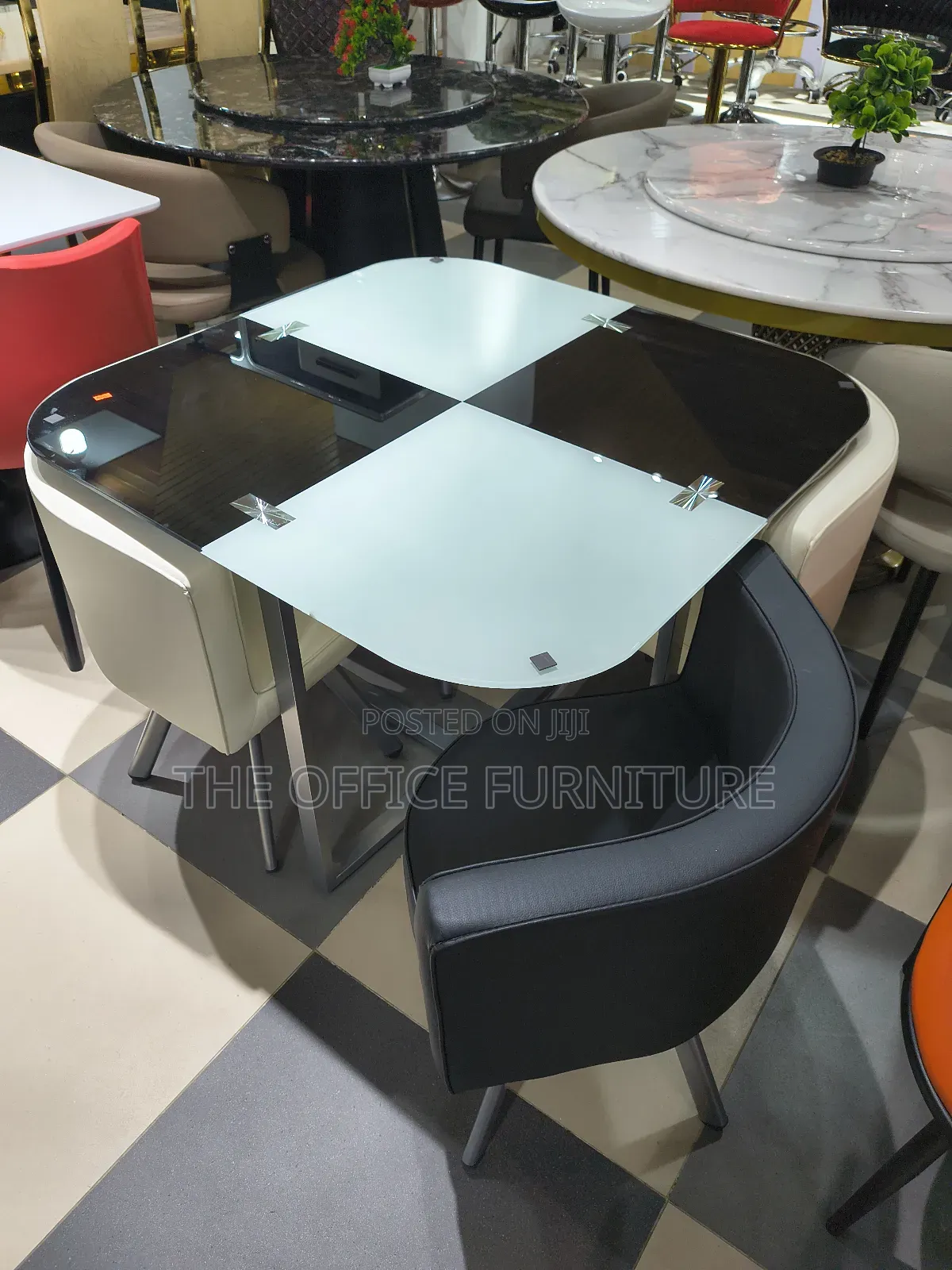 New Black and White Dining