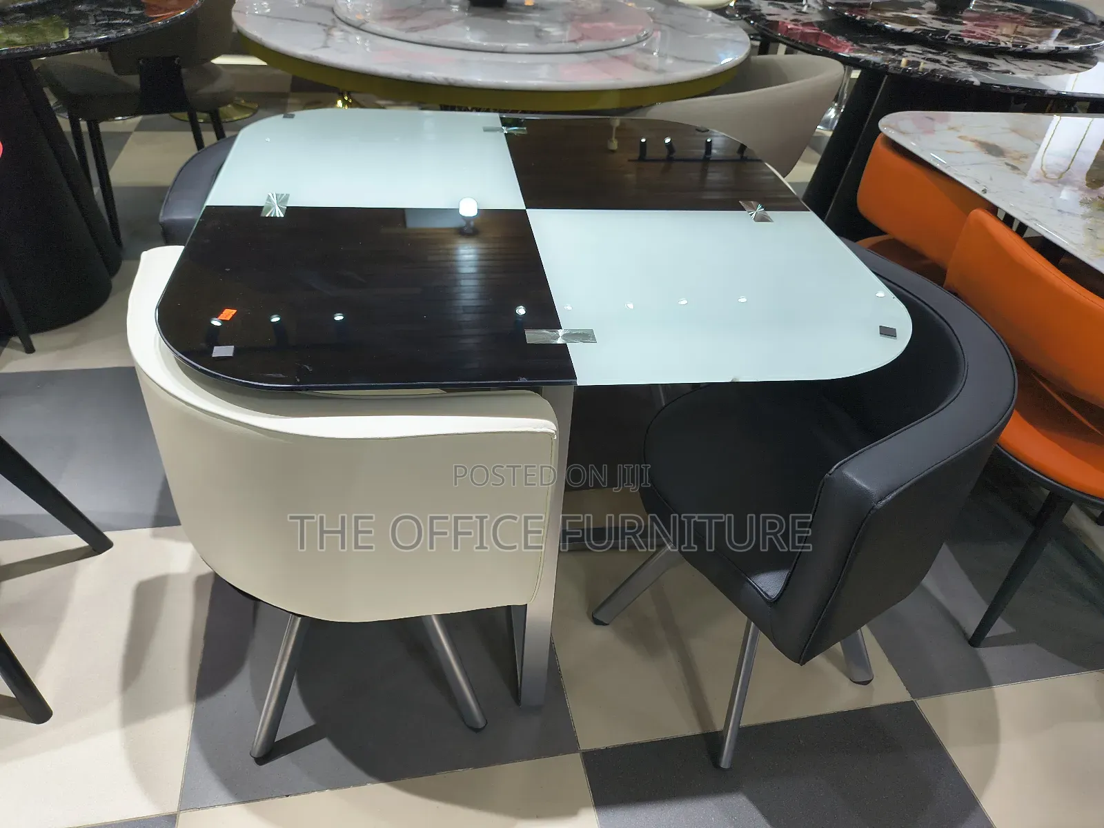 New Black and White Dining
