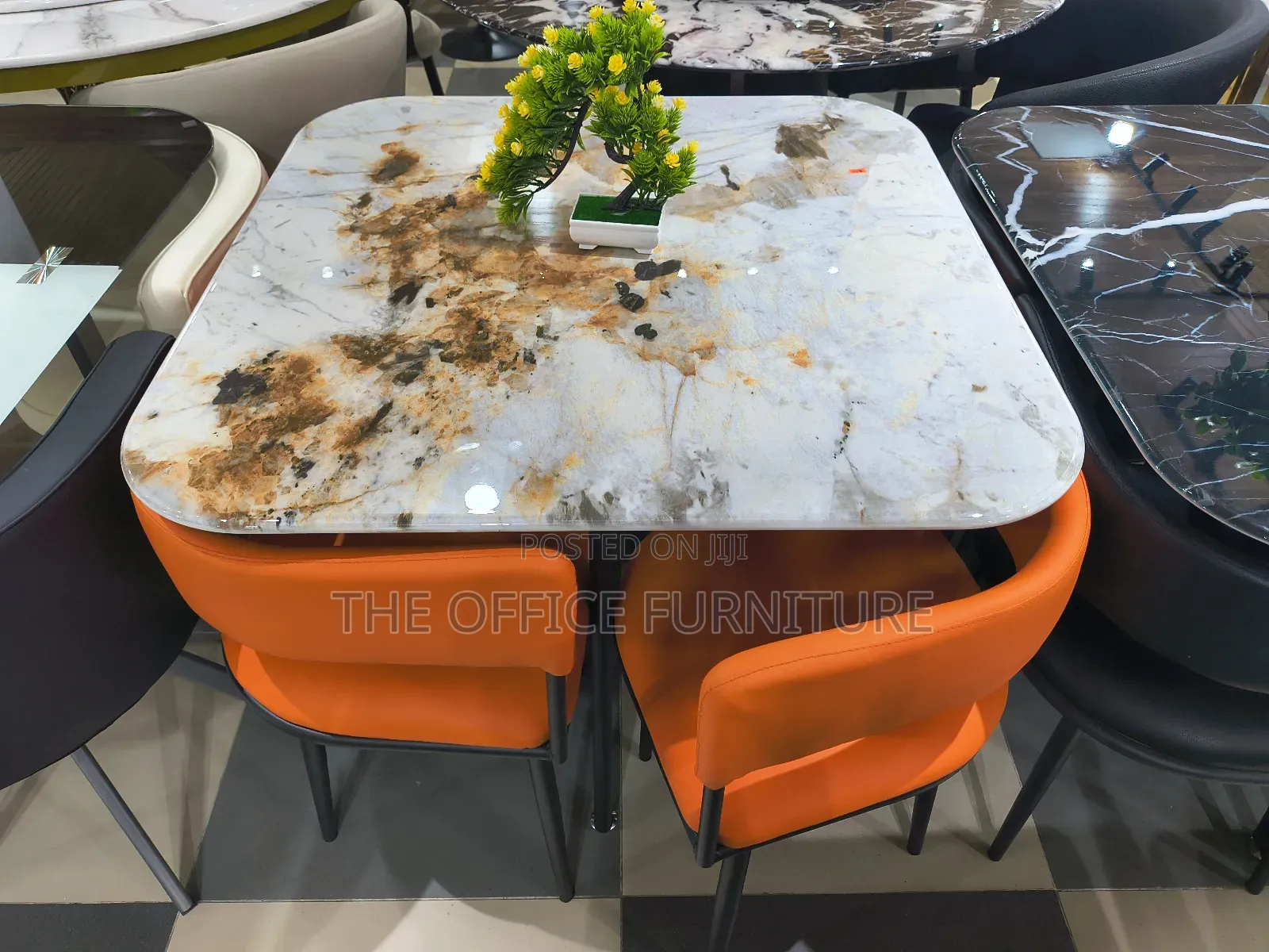 Modern Marble Dining Set