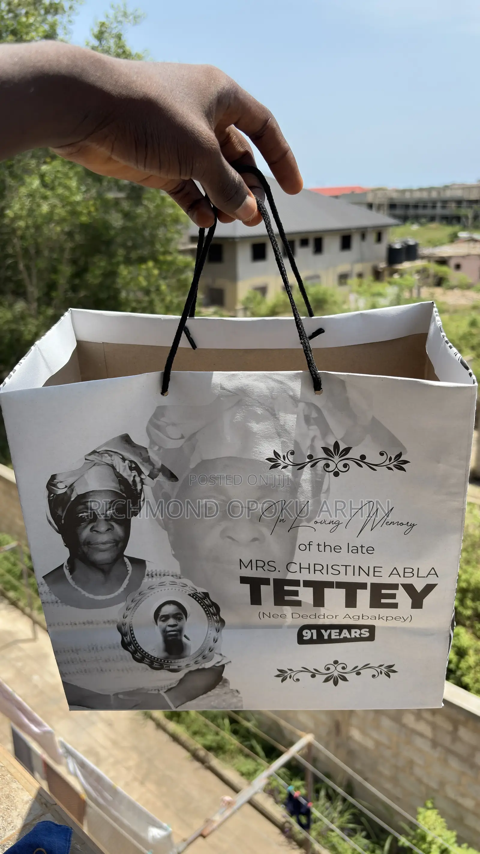 Funeral Kraft Bags