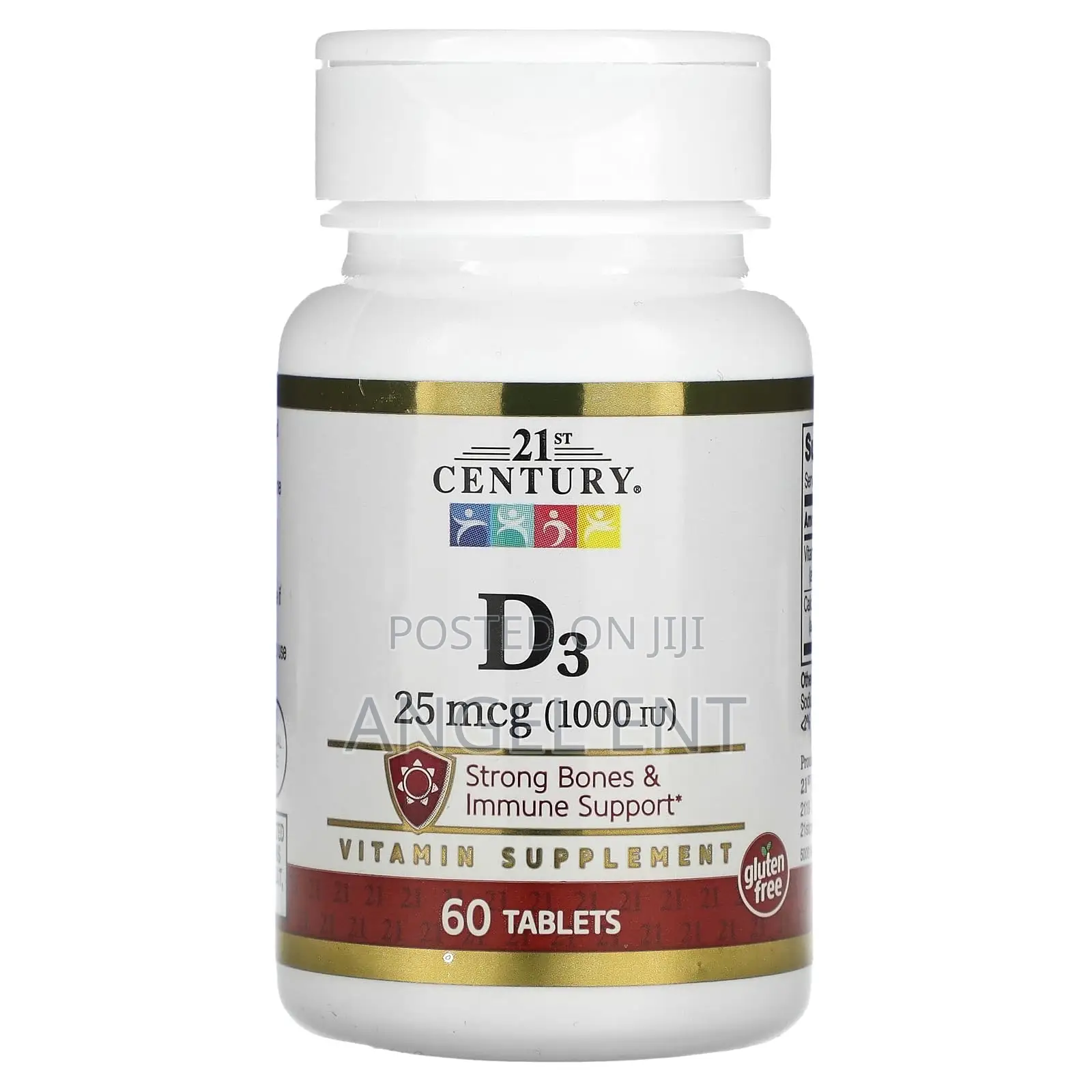 Vitamin D3 Plus Calcium (1000u) 60ct
