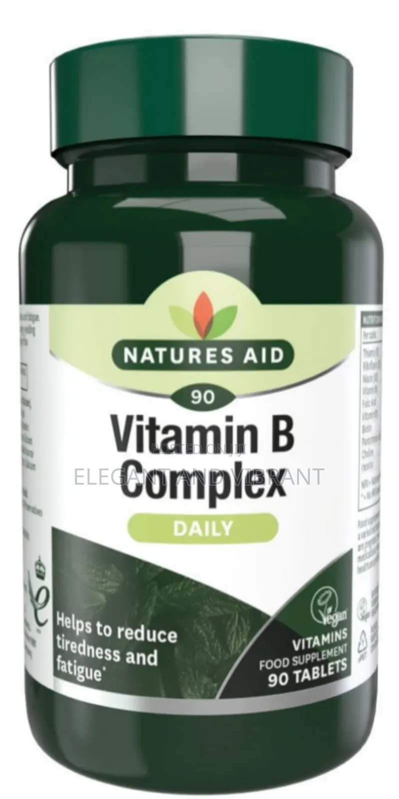Vitamin B Complex From Natures Aid Uk